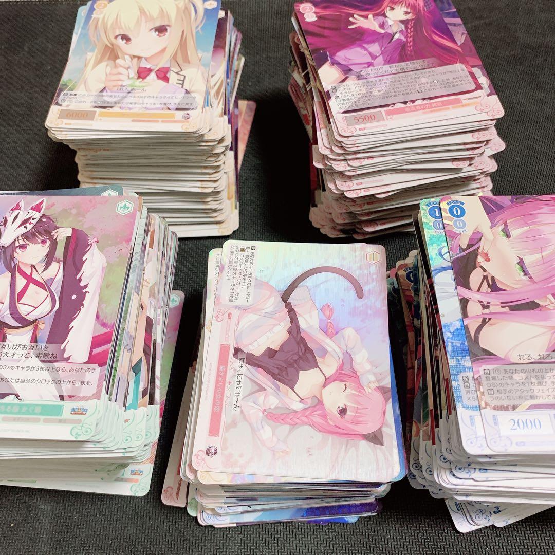 ヴァイス　ロゼ　ゆずソフト　SR ホロ　84種　x4枚ずつ　4コン　336枚