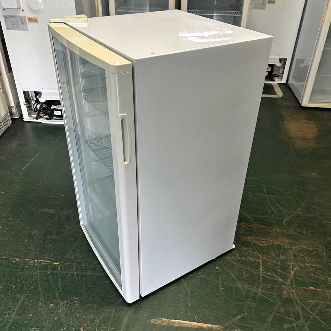 121業務用 冷蔵ショーケース オフィスコンビニ XW-105 左右開き 小型