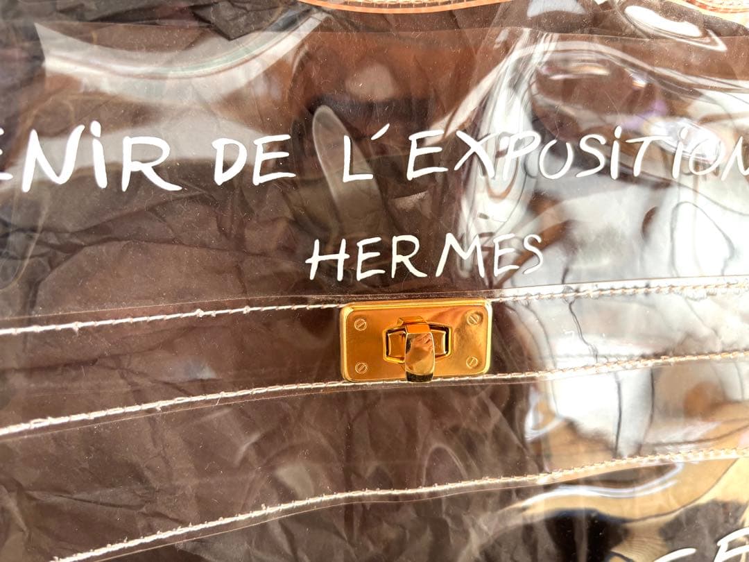 HERMES ケリー ビニール 不思議の国 エルメスへの旅展限定