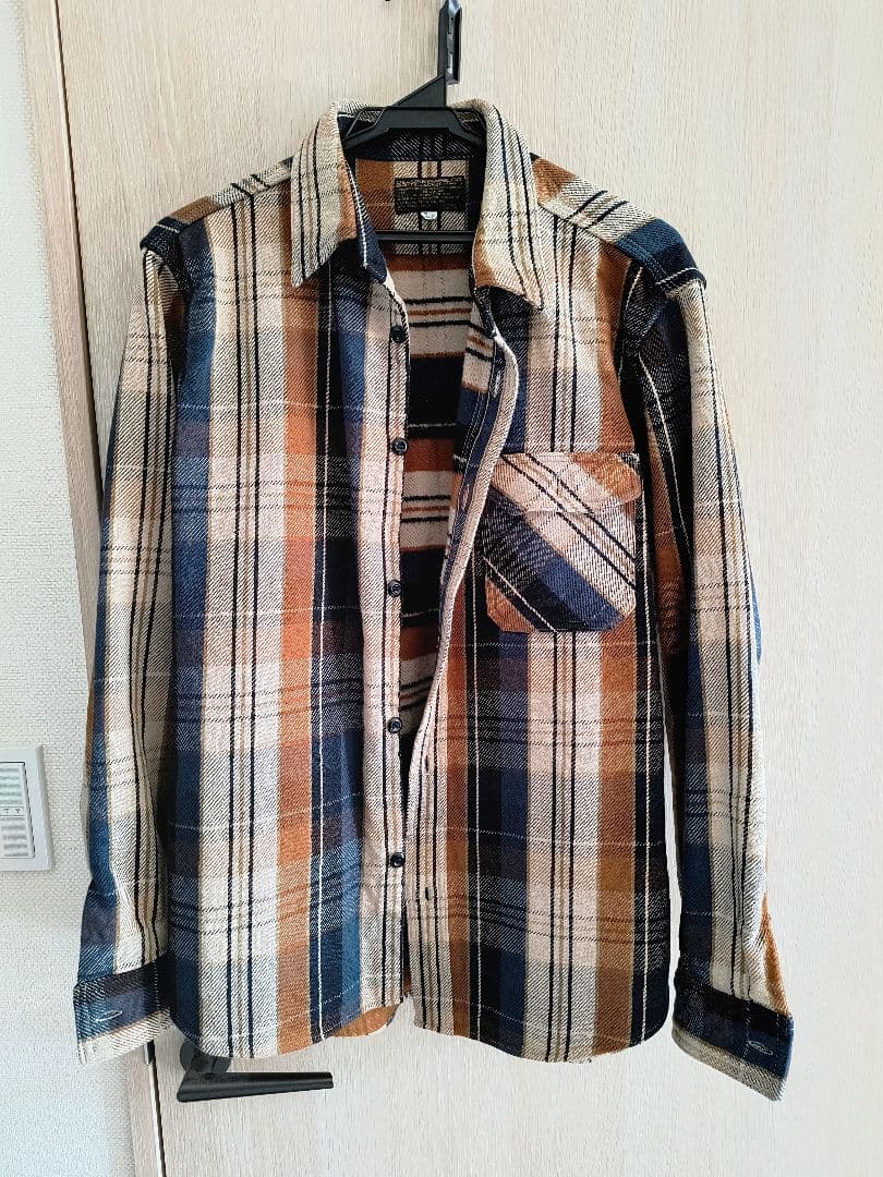 r*2様 DELUXEWARE HV-53 XL ネルシャツ