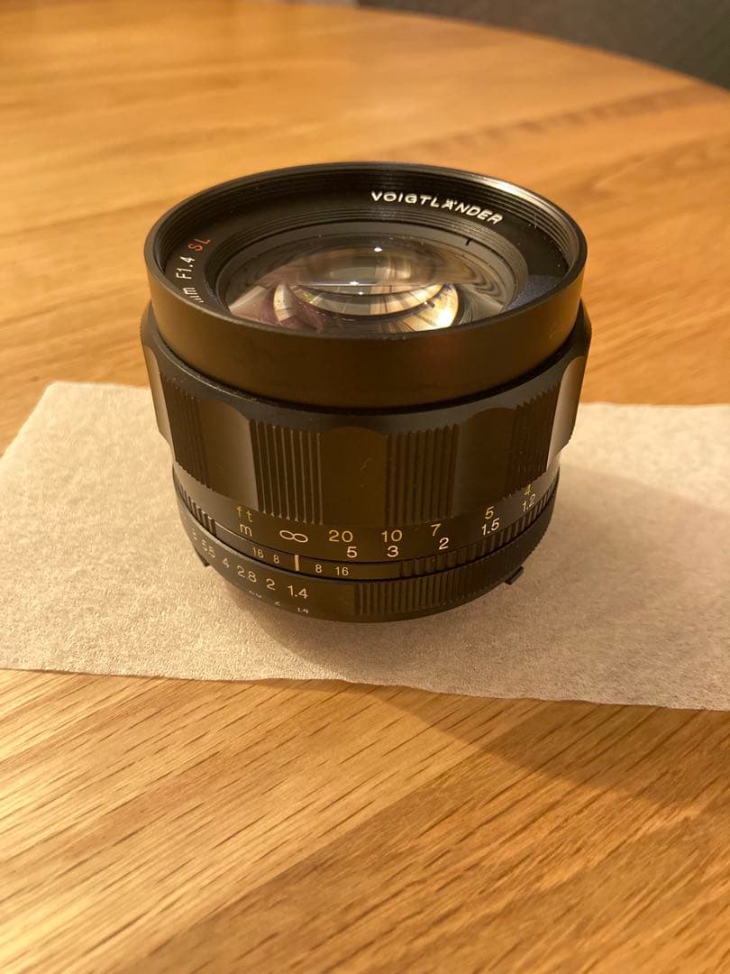 Nokton 58mm F1.4 SL II N + gfxアダプタ