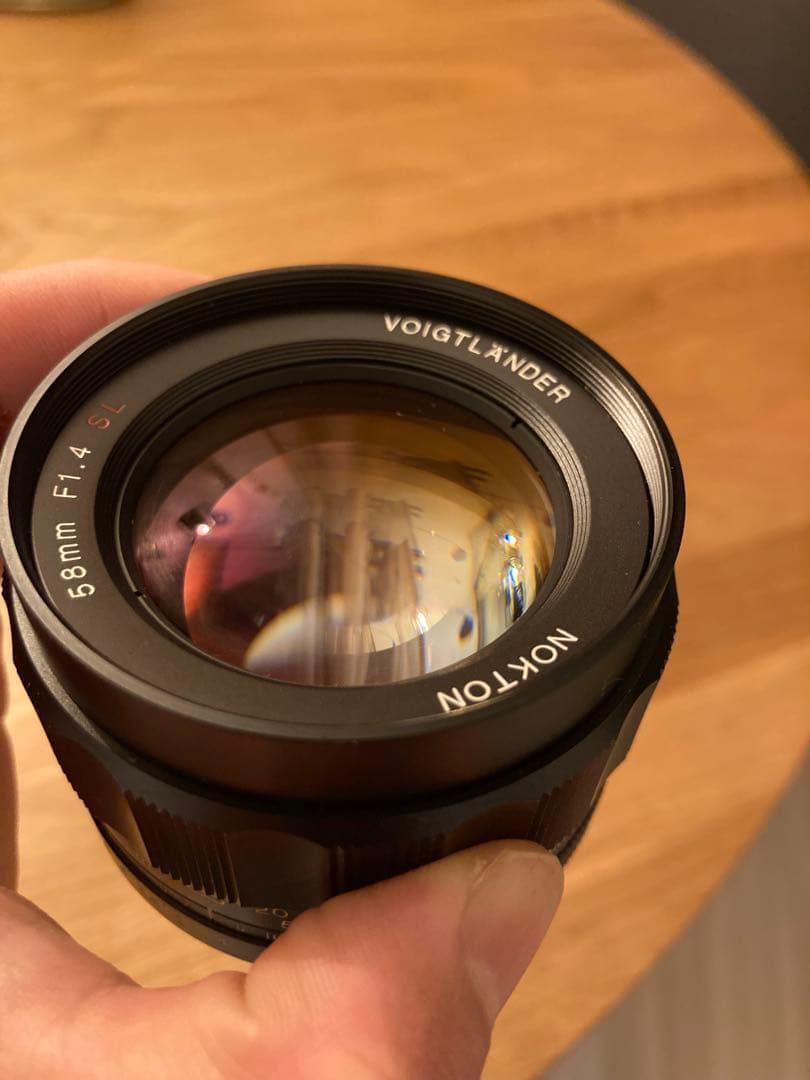 Nokton 58mm F1.4 SL II N + gfxアダプタ