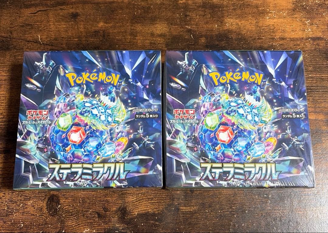 ステラミラクルBOX 新品未開封 シュリンク付き 2箱 2BOX ポケカ