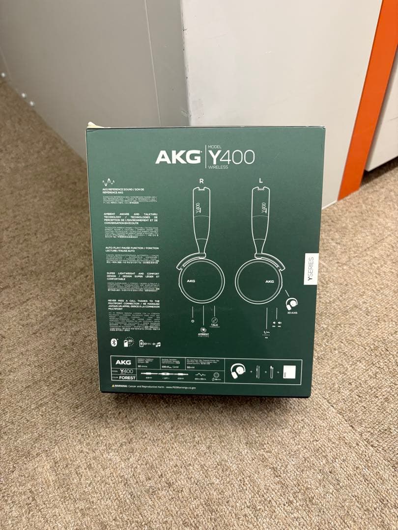 【美品】AKG アーカーゲー Y400BT グリーン AKGY400BTGRN