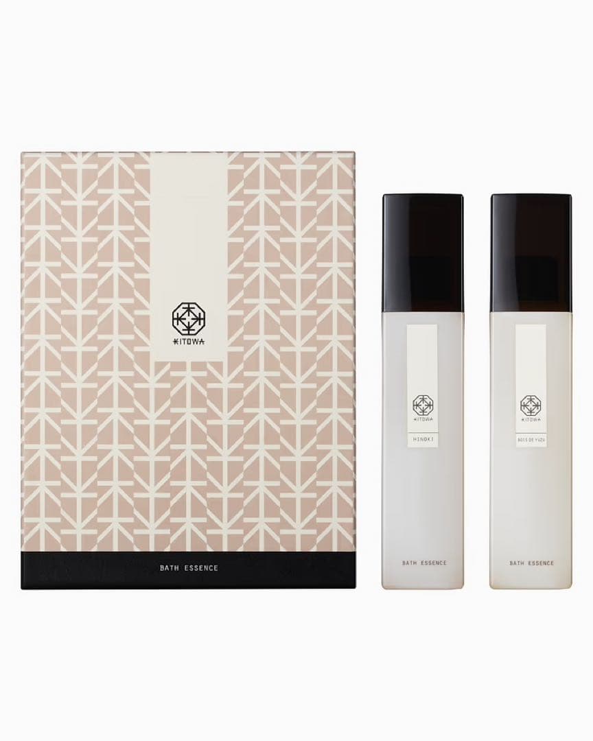 KITOWA バスエッセンス ギフトセット ヒノキ ユズ 各200ml