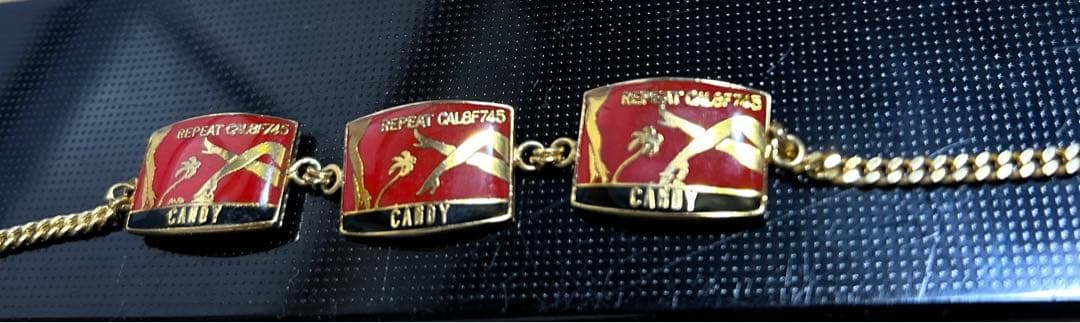 CANDYブレスレット80sオリジナル　カルコーク　ペパーミント　クリームソーダ