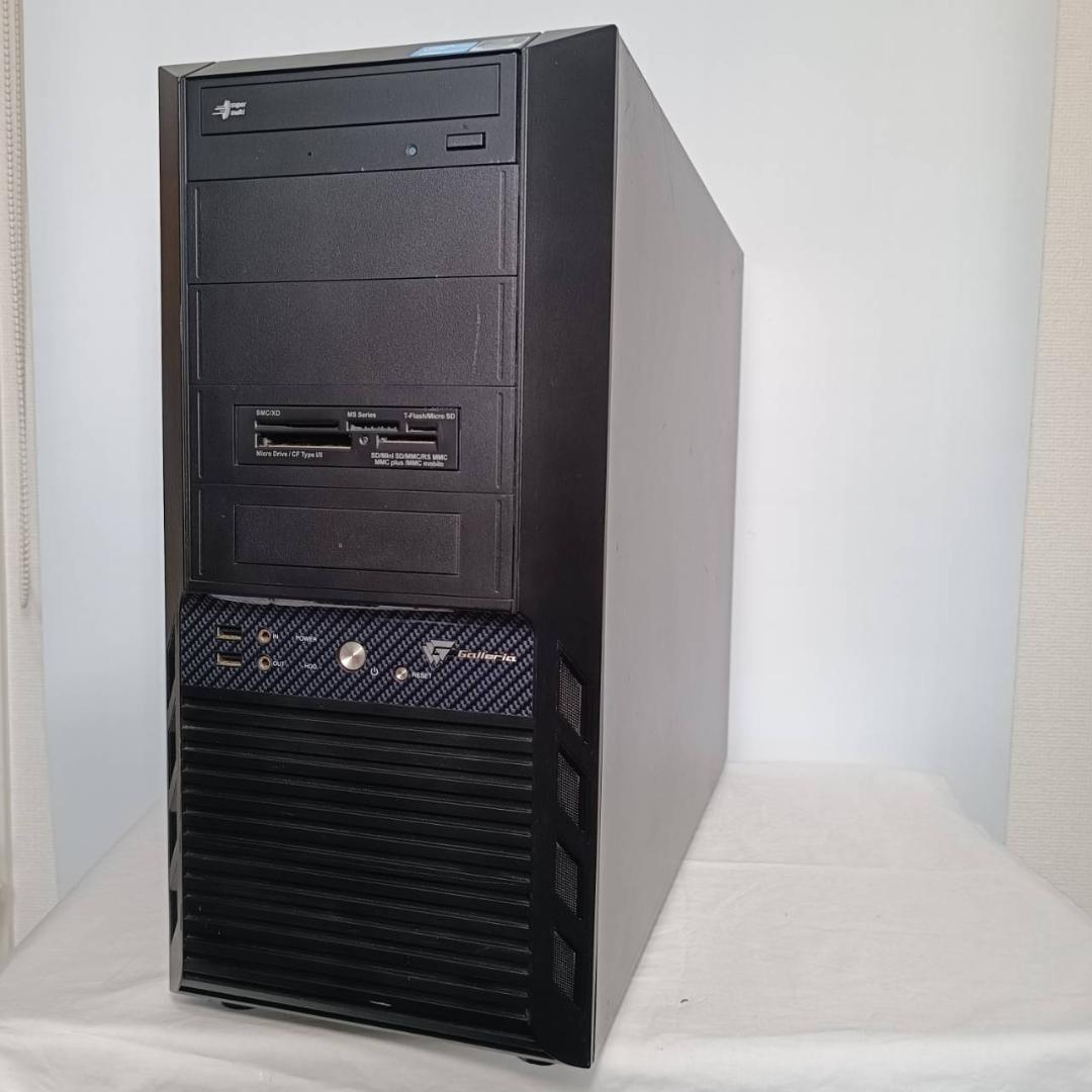 ゲーミングPC/i7/500GB/GTXグラボ/MS Office/ガレリア