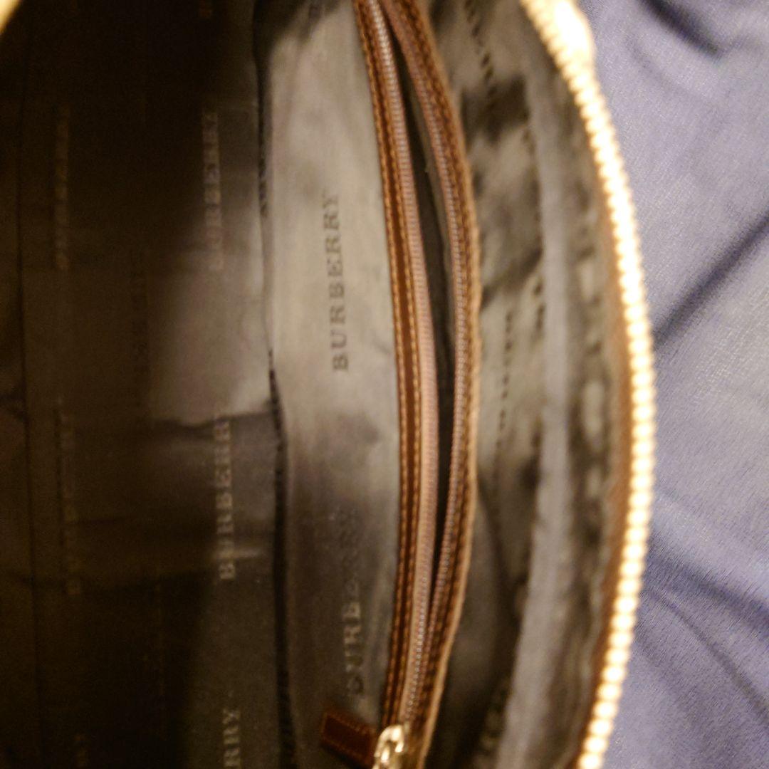 BURBERRY チェック柄ハンドバッグ