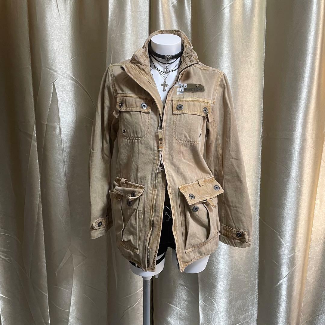 diesel ミリタリージャケット archive grunge y2k
