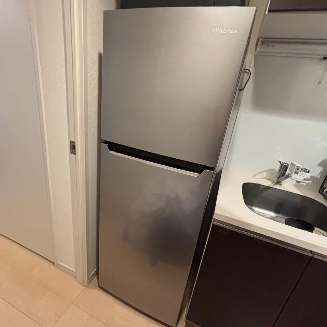Hisense冷蔵庫幅55cm227LシルバーHR-B2302 174L