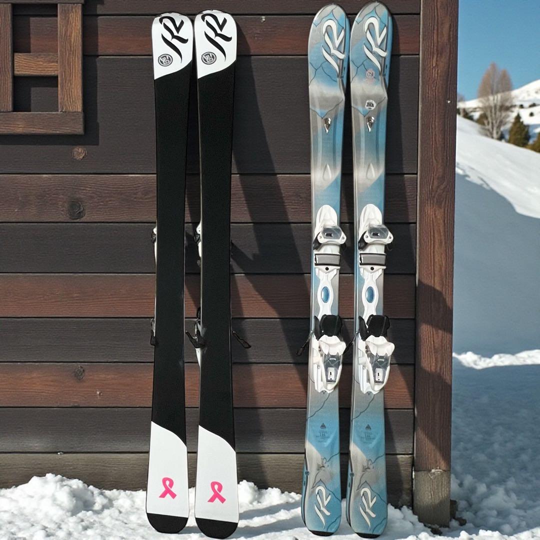 【美品】 Super Sweet 146 K2 MARKER スキー板セット