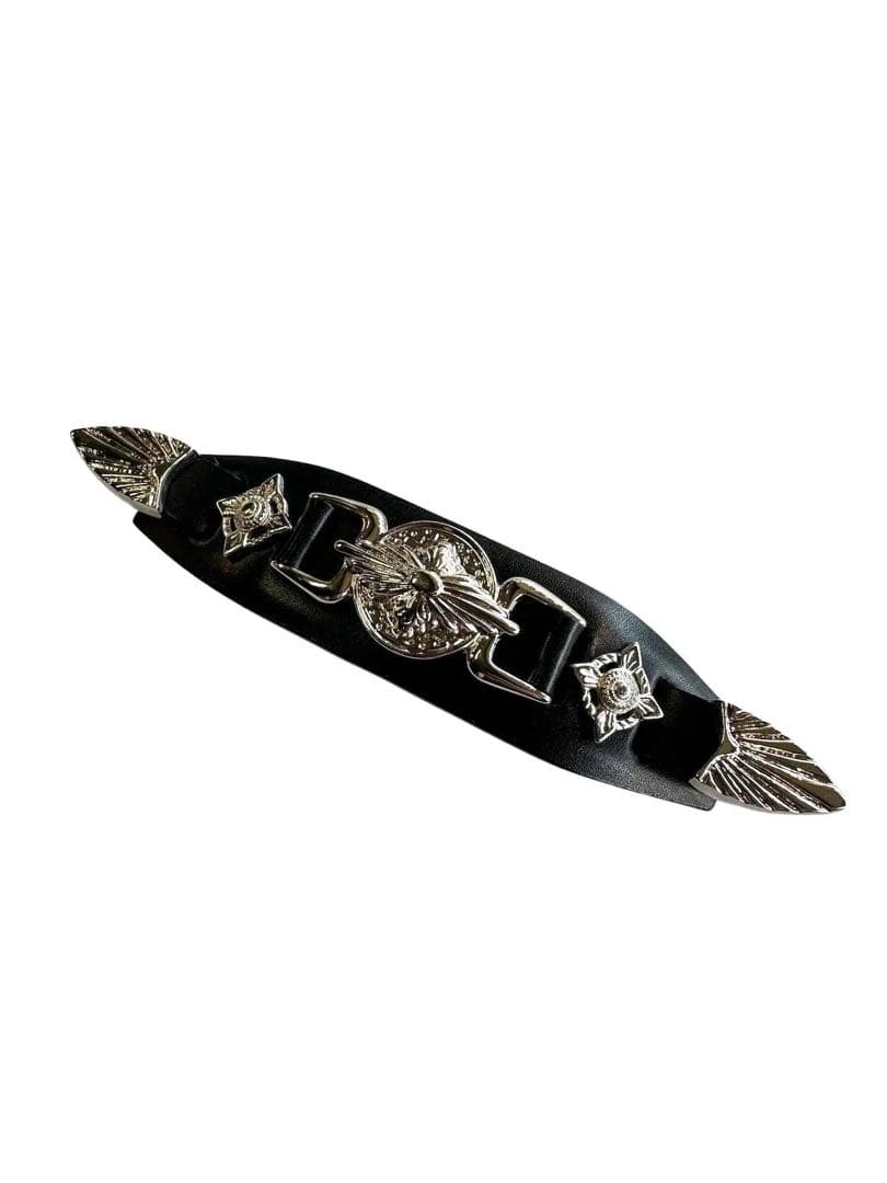 【新品未使用】TOGA TOO レザーバレッタ　黒