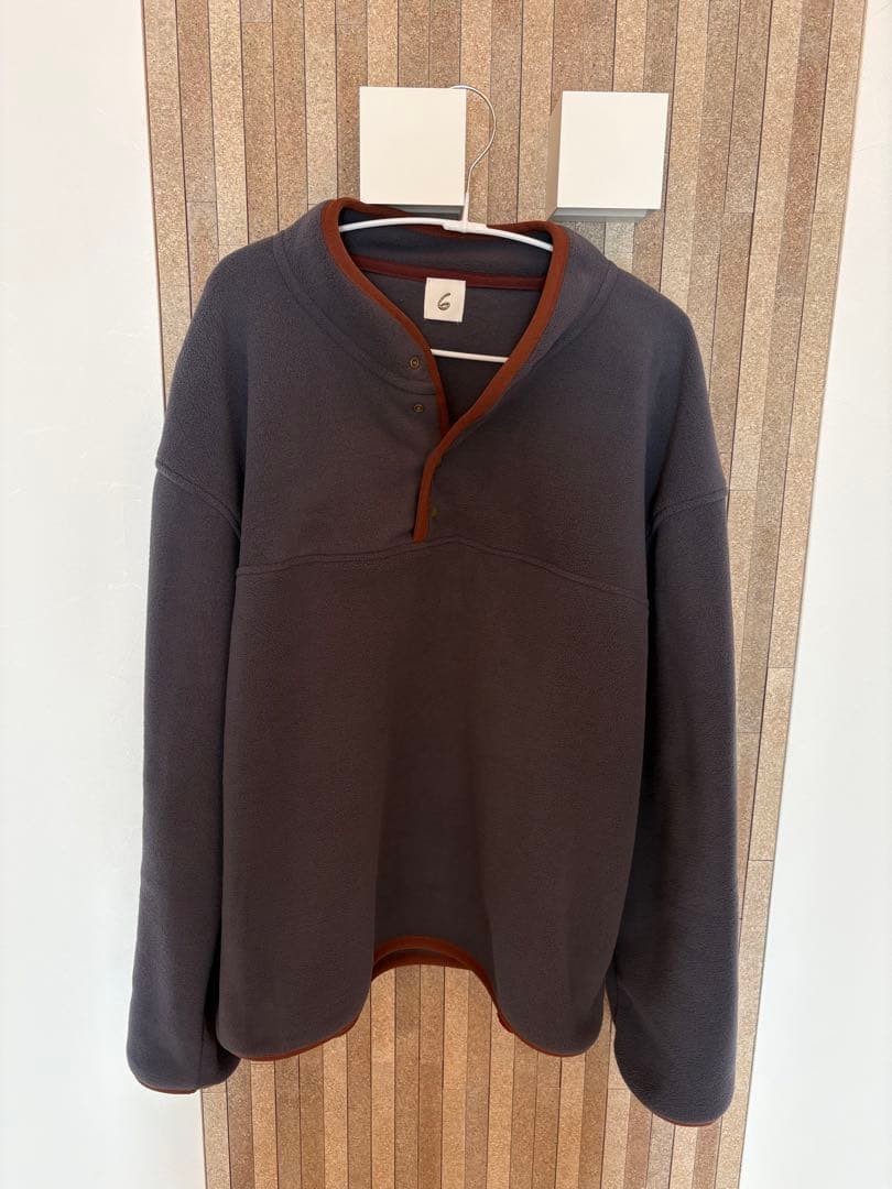 今季　完売品　6 ROKU フリース プルオーバー トレーナー