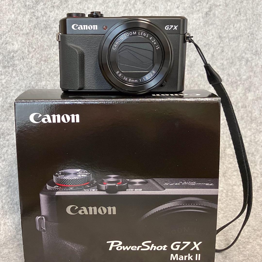 珠玉のCanonコンパクトデジタルカメラ PowerShot G7X MkⅡ