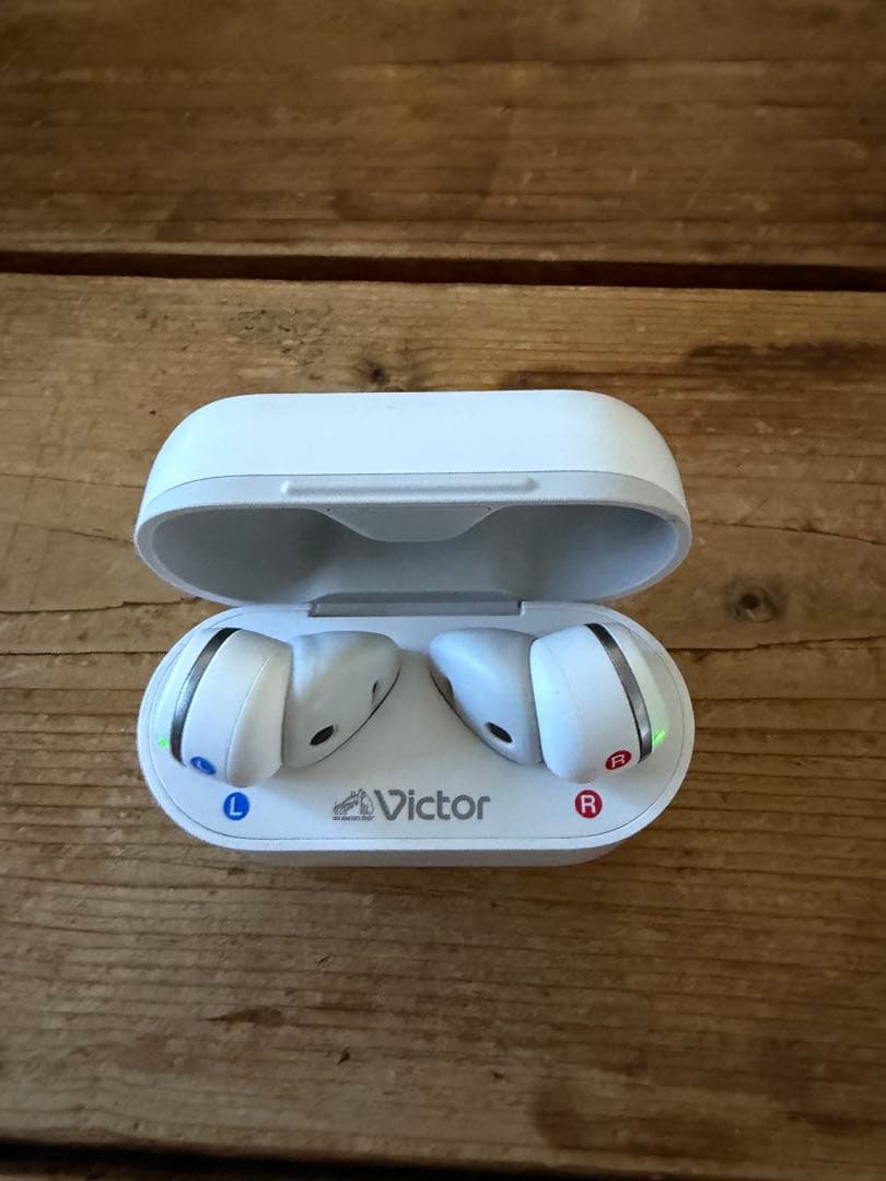 Victor 集音器　イヤホン　ホワイトEHーW10