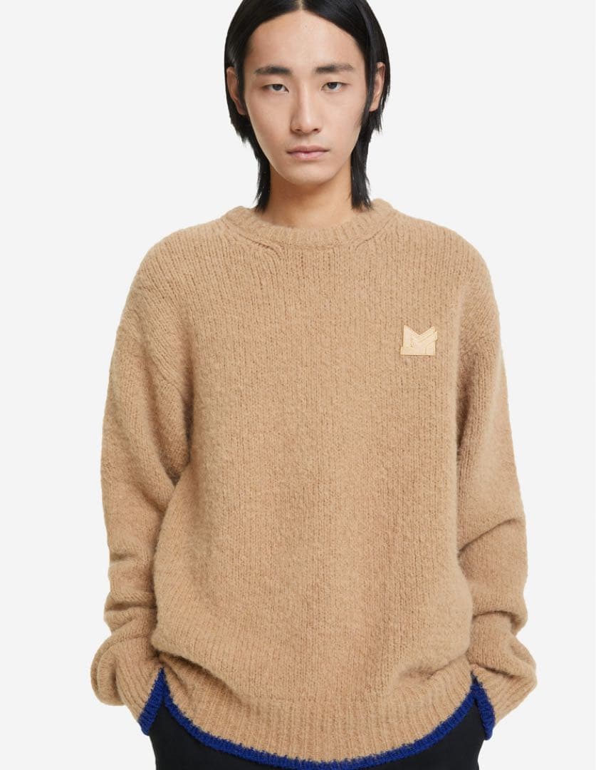 ☆極美品！☆MAISON KITSUNÉ ベージュ　ニットセーター　Mサイズ