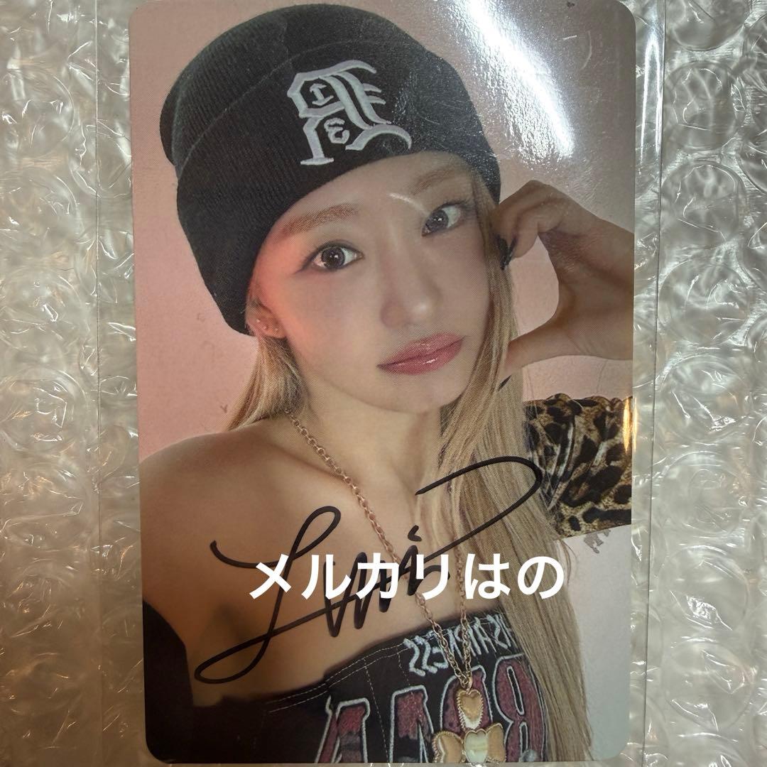 KISS OF LIFE 日本ツアー ジュリー 直筆サイン入り 特典 トレカ