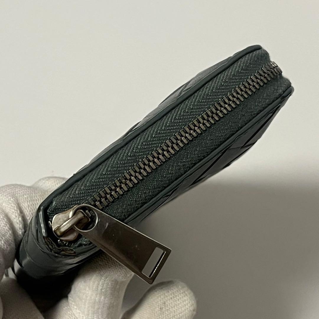 BOTTEGAVENETA マキシイントレチャート　長財布　ラウンドジップ