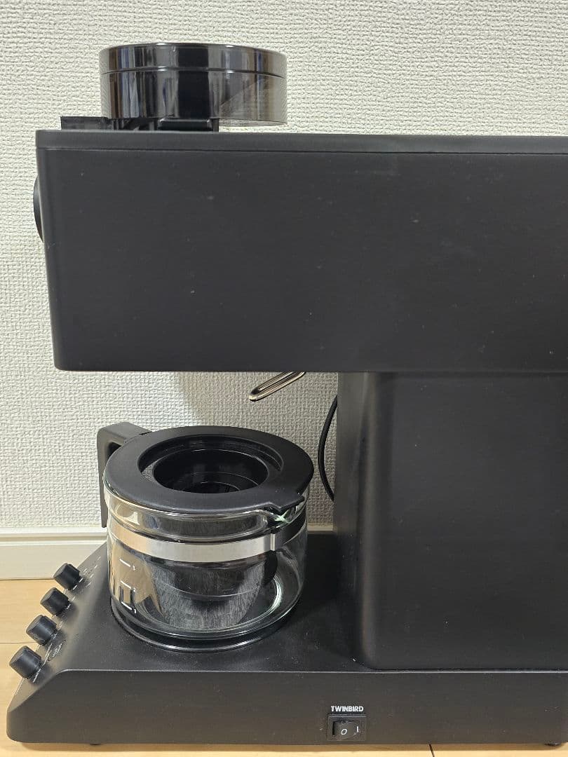 ツインバード TWINBIRD コーヒーメーカー CM-D457 ブラック 美品
