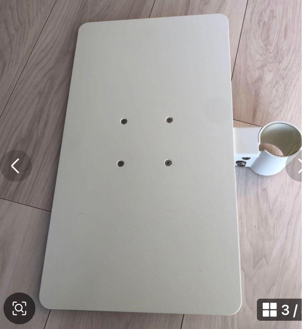 WALLインテリアTVスタンドA2ロータイプ対応 レコーダー棚板 サテンホワイト