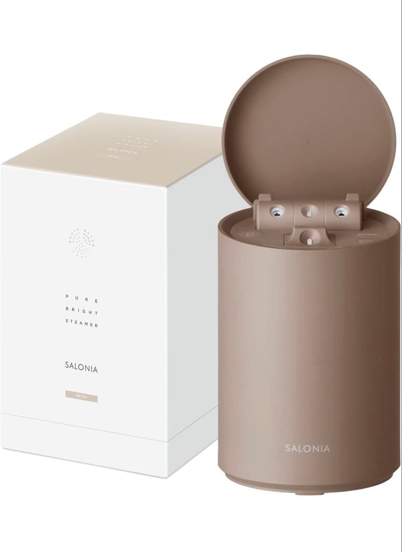 SALONIA サロニア ピュアブライト スチーマー 美顔器 新品未使用品