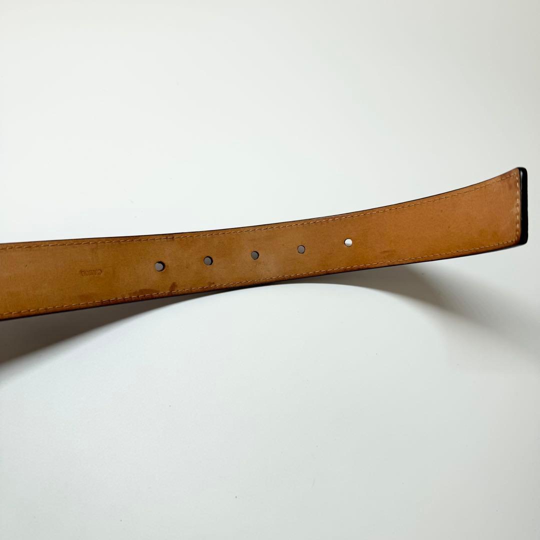 【極美品】ルイヴィトン サンチュール LV　イニシャル　エピ レザー ブラック