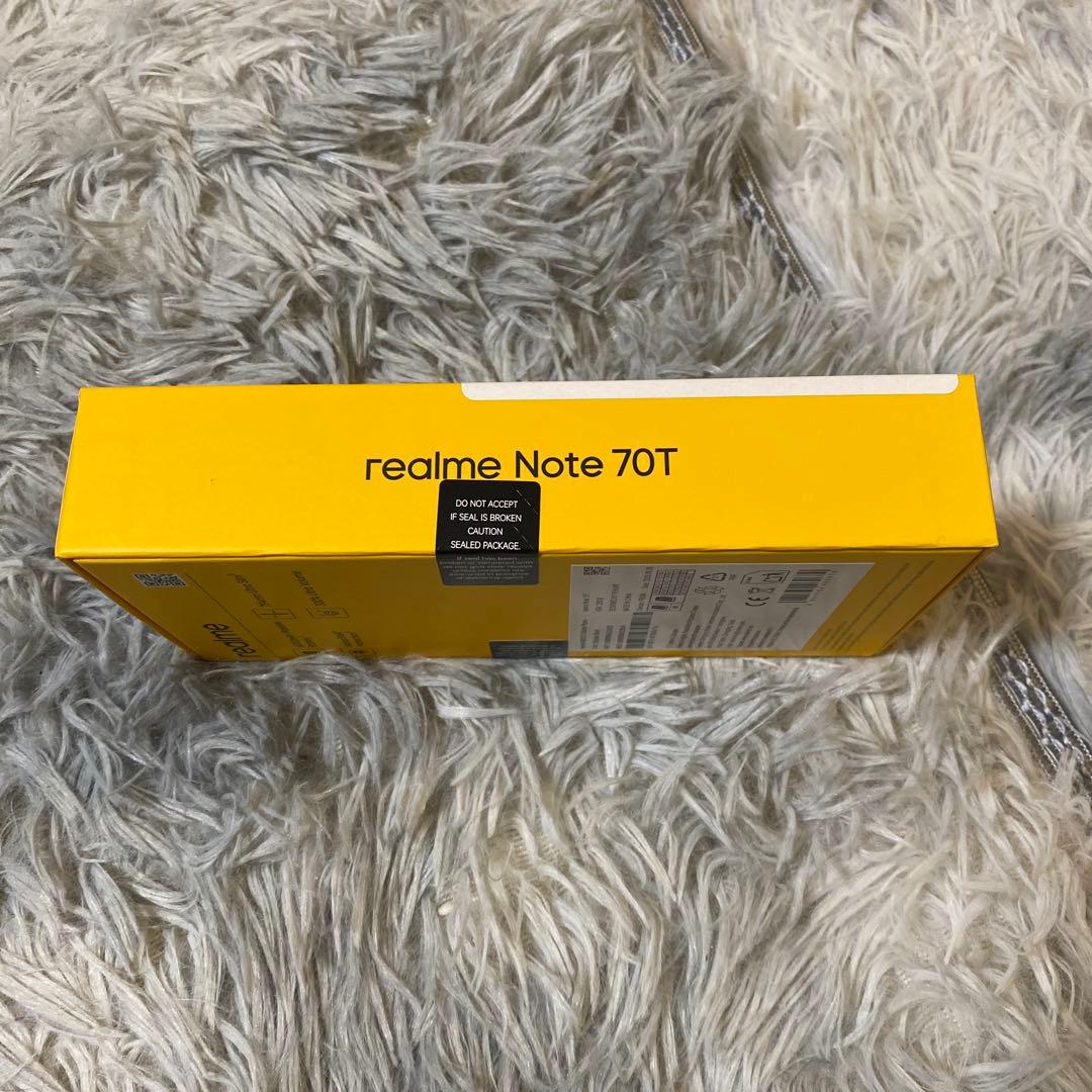 スマートフォン本体 realme Note 70T 4GB/256GB BEACH