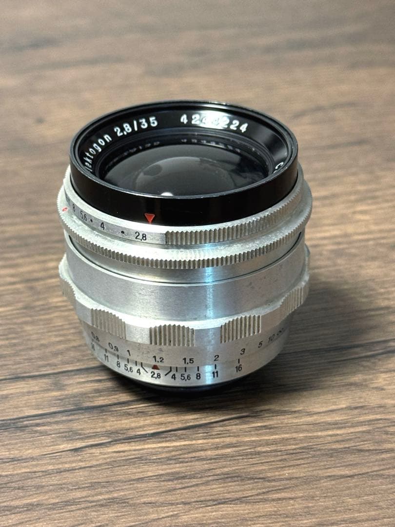 carlzeiss flektogon 35mm f2.8 m42マウント