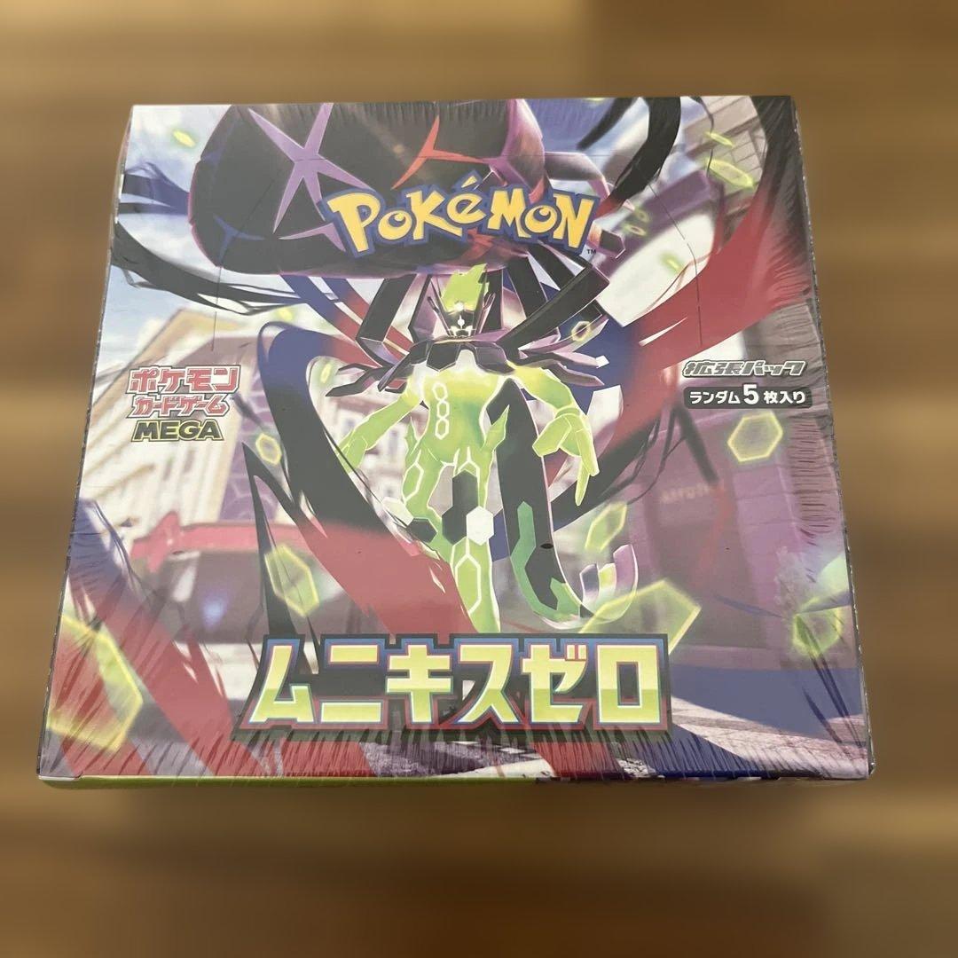 【新品未開封】ポケモンカードゲーム　MEGA　ムニキスゼロ　シュリンク品　1箱