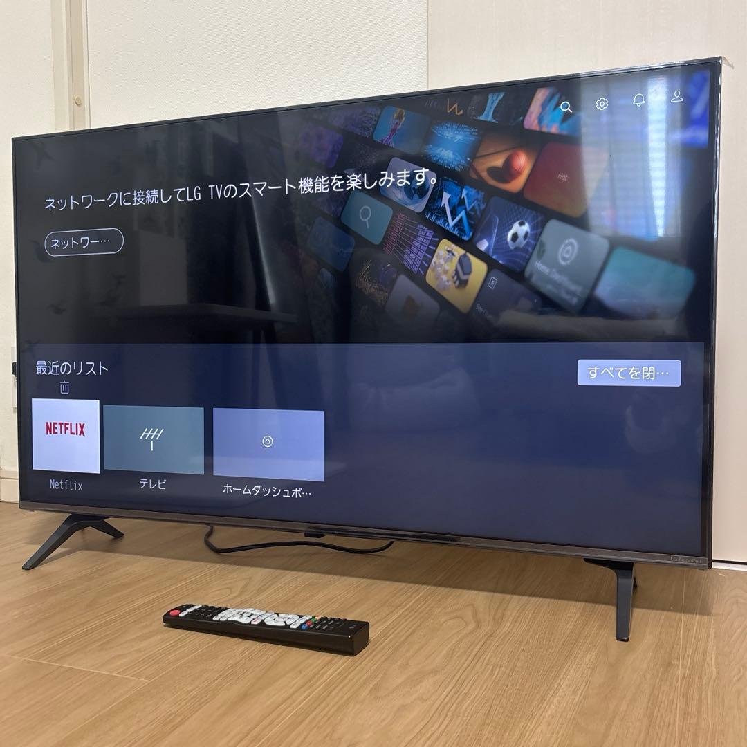 中古美品　LG 43型 43NANO75JPA IPS