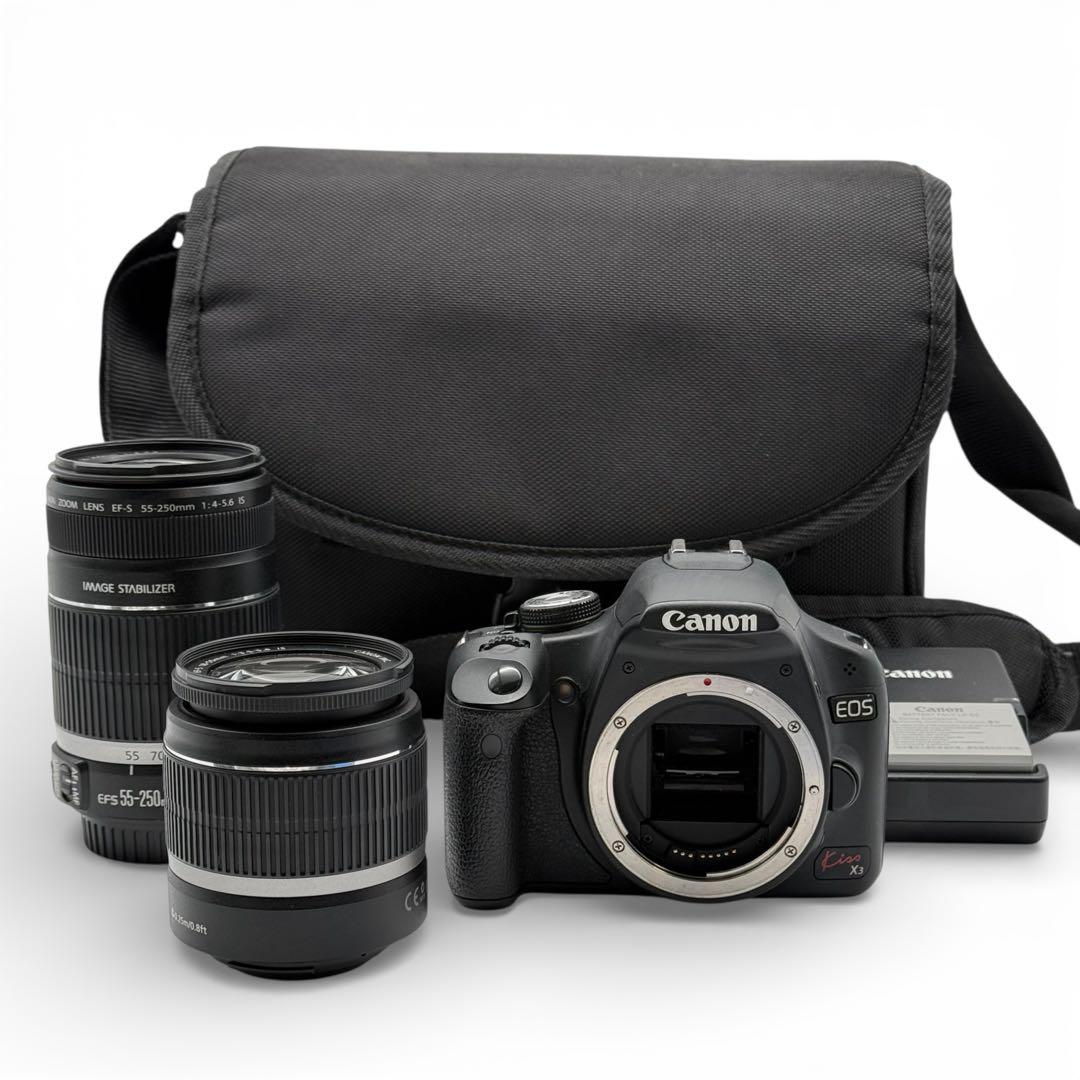 初心者おすすめ Canon Kiss X3 ダブルズーム