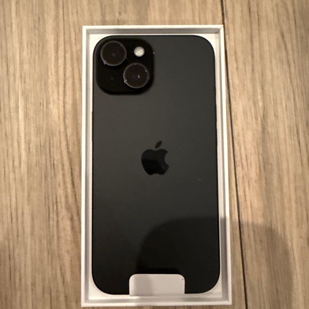 iPhone15 128GB　ブラック　未使用品