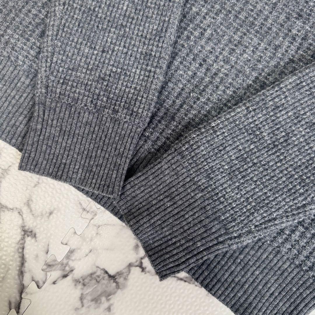 1piu1uguale3 セーター　ワッフルニット　カシミヤ混　大きいサイズ