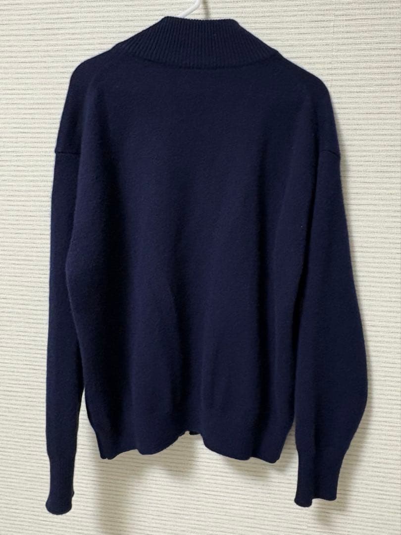 HERILL ゴールデンキャッシュ ジップアップ セーター