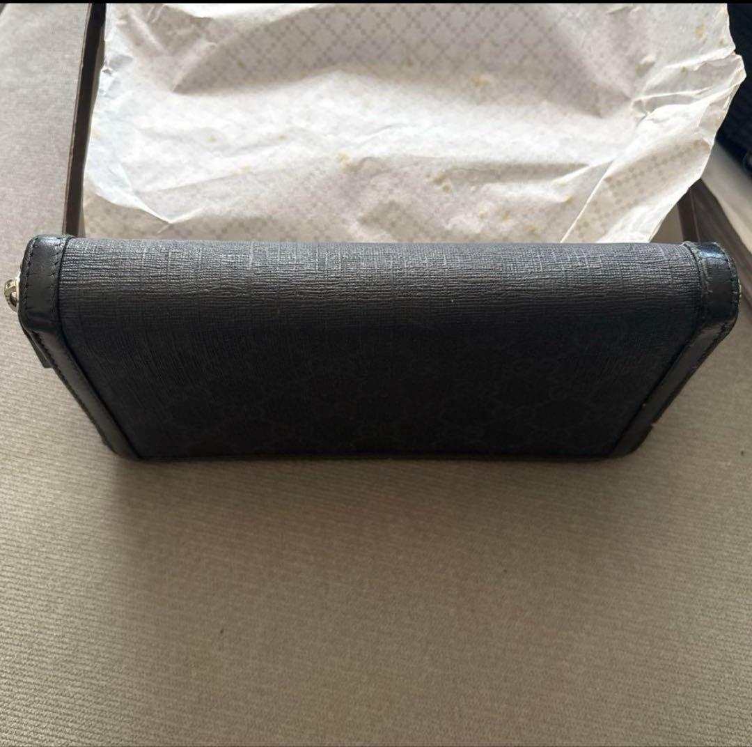 reiton☆GUCCI グッチ 長財布 ラウンドファスナー メンズ財布