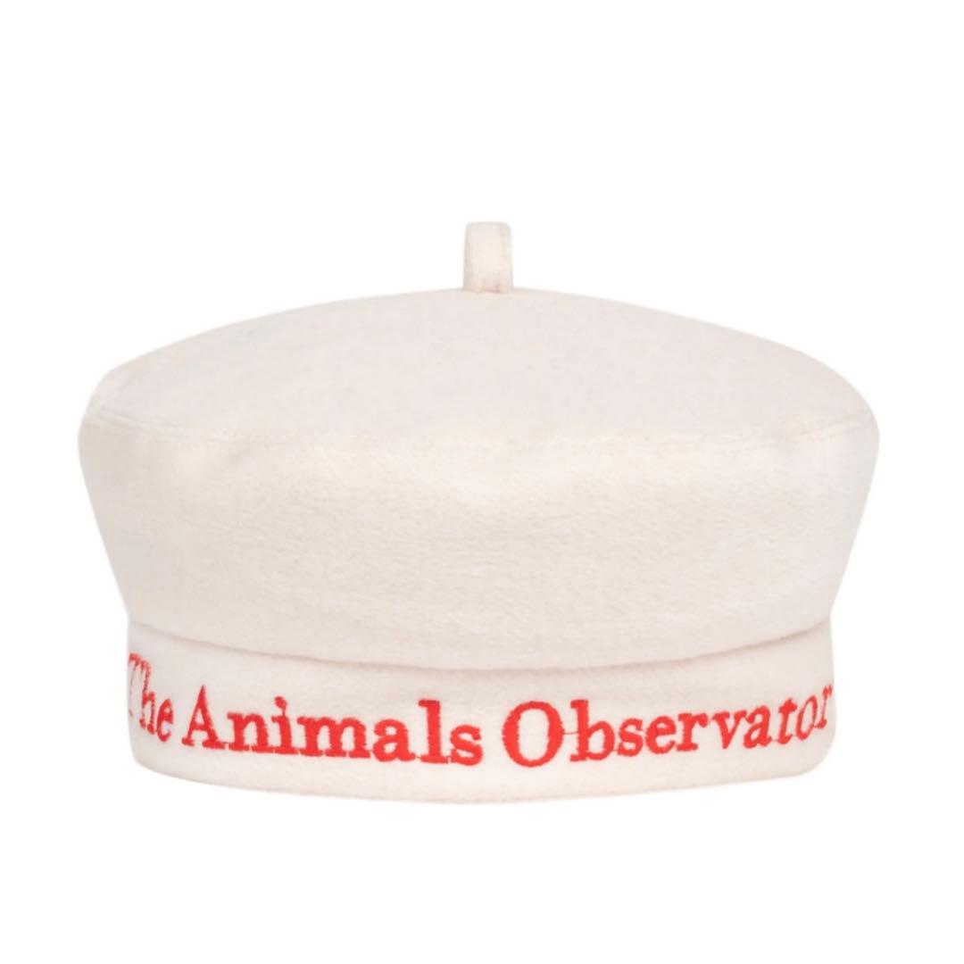 The Animals Observatory ベレー帽 ホワイト