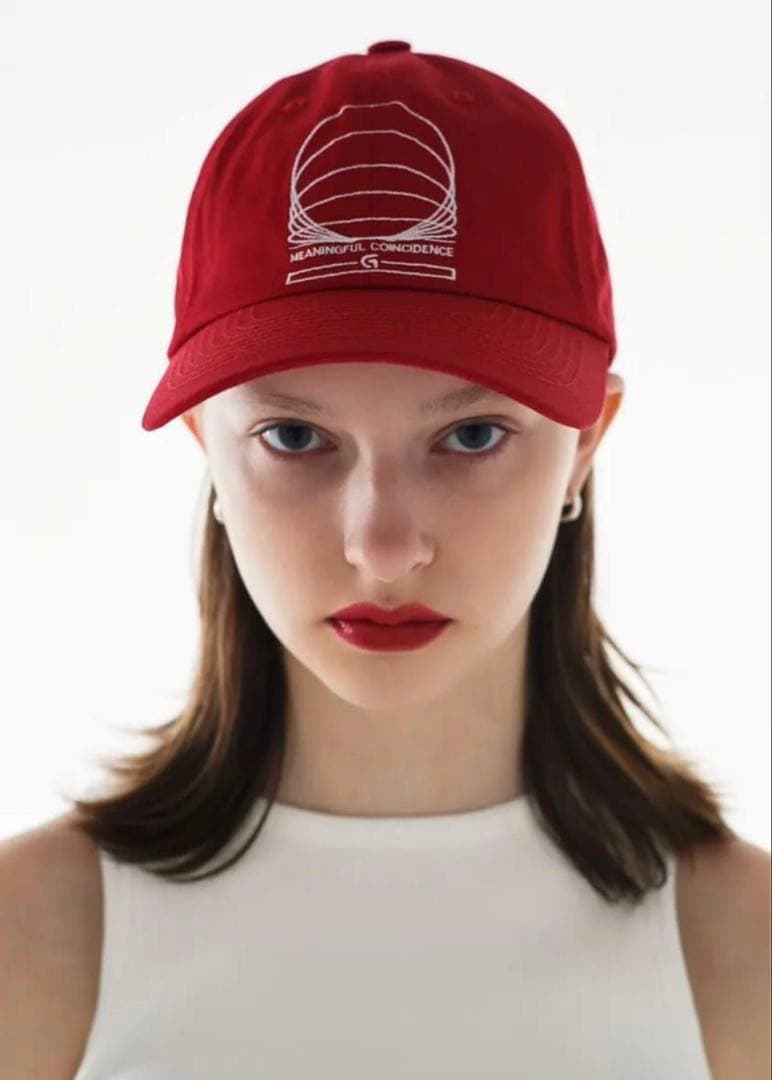 GADIDANONIEM JUDE/RED CAP 刺繍キャップ