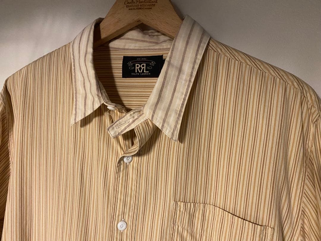 RRL ダブルアールエル ヴィンテージ ストライプシャツ ラルフローレン