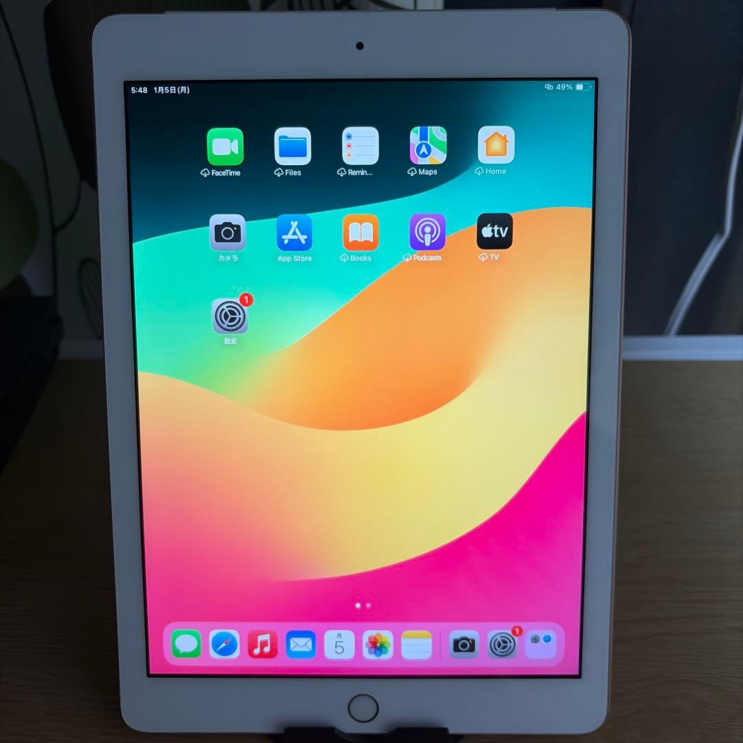 ipad 第6世代 ゴールド32GB セルラーモデル