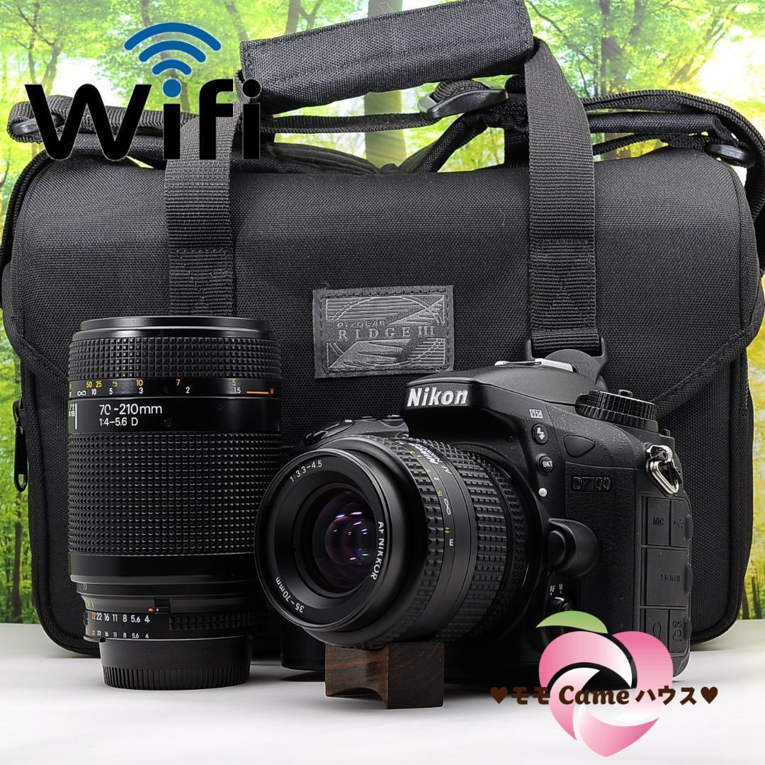 スマホ転送OK☆Nikon D7100 ダブルセット☆高速AFの一眼レフカメラ