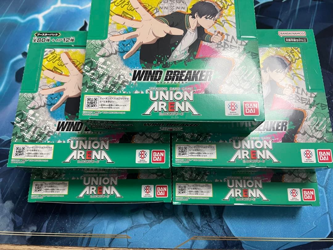 UNION ARENA WIND BREAKER ブースターパック 6BOX