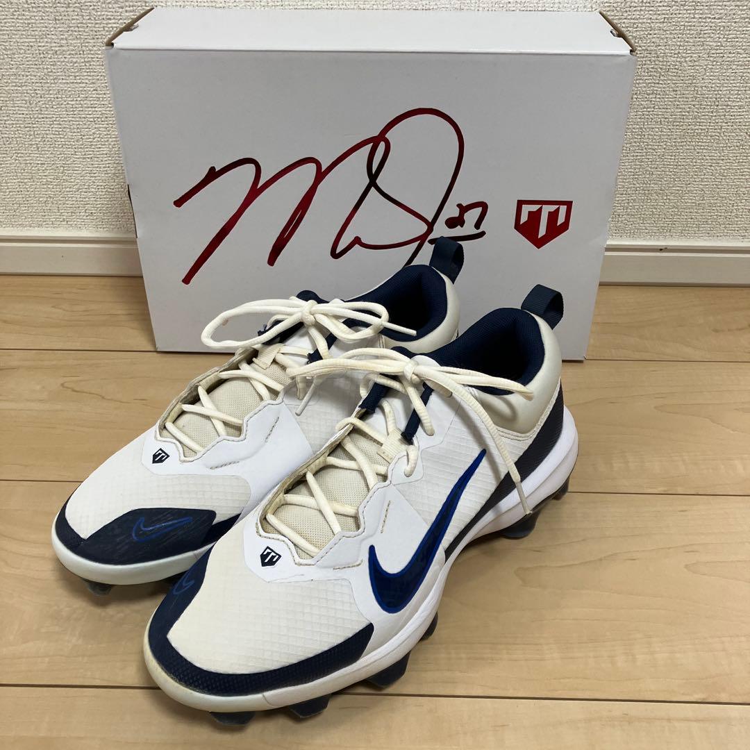 永井　NIKE フォーストラウト9プロ　野球　ポイントスパイク　箱付き