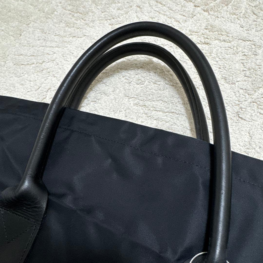 希少　アニエスベーボヤージュ ナイロン ボストン 南京鍵付き