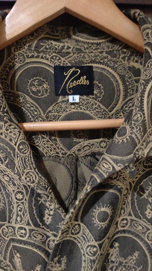 トップス NEEDLES ITALIAN COLLAR SHIRT