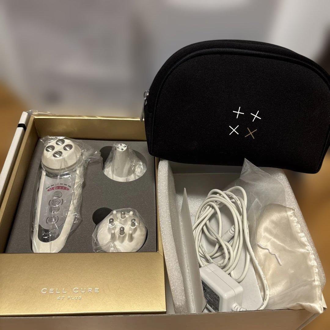 CELL CURE 美顔器 2ヘッド付き4T PLUS