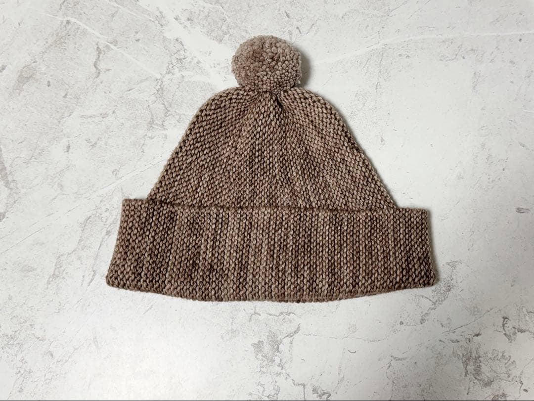 帽子 misha & puff garter hat affogato 4-8y