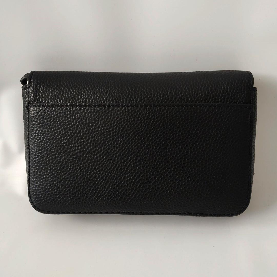 残1★【新品】CK ロゴ カルバンクライン チェーン クロスボディバッグ 黒