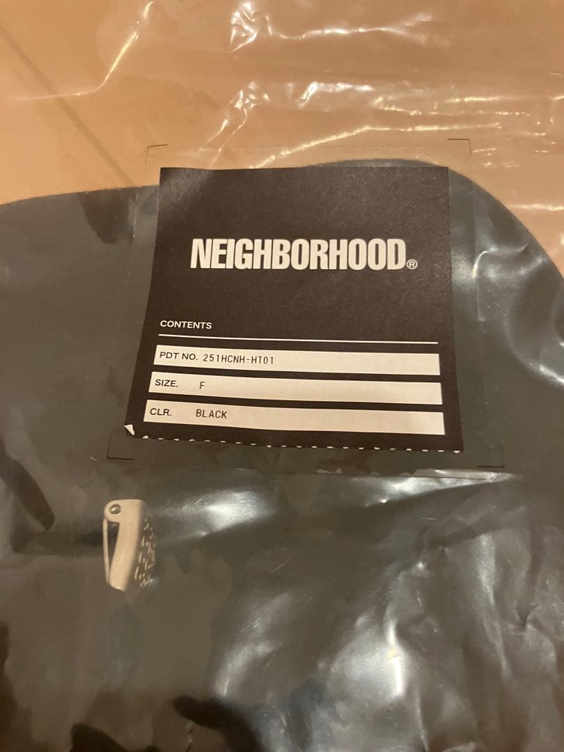 NEIGHBORHOOD 黒　DAD CAP