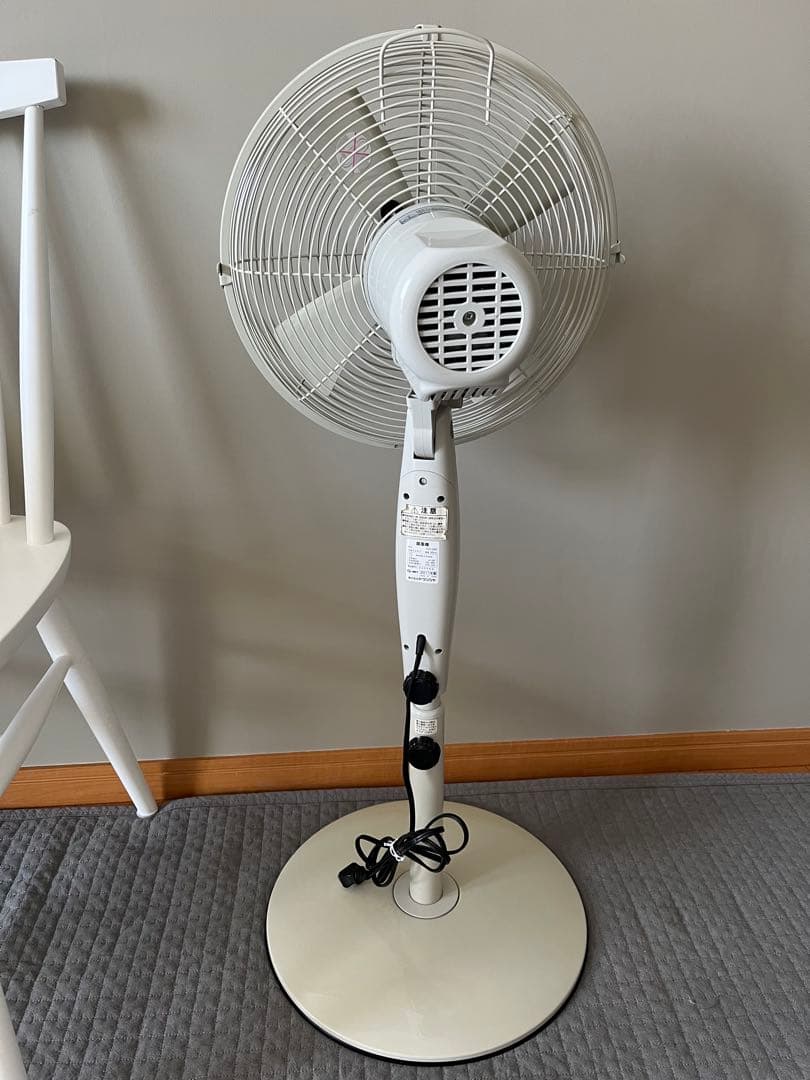 ドウシシャ　PIERIA リビングファン　リモコン式　SIR350 レトロ扇風機