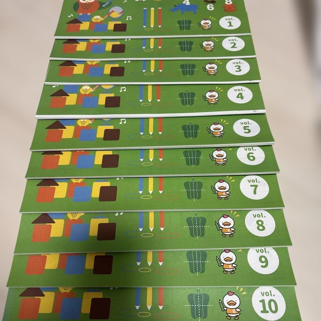 【美品・未記入】七田式 プリントC フルセット　しちだ式